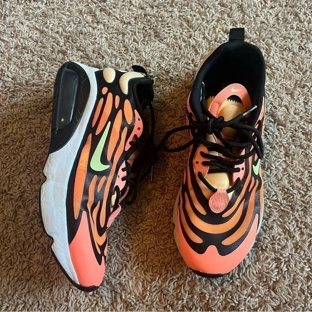 Nike Air Max 200 'Sunrise' CK6811-600 Atomic Pink/Volt/Black Sz 7.5 USBR58